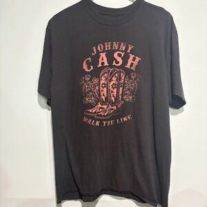 Johnny Cash-Walk The Line T shirt Fits like a Large